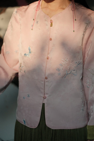 Pink New Chinese-Style Top