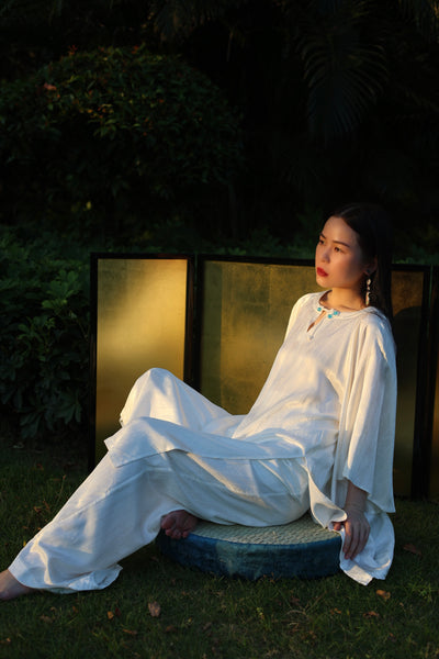 Long shirt suit