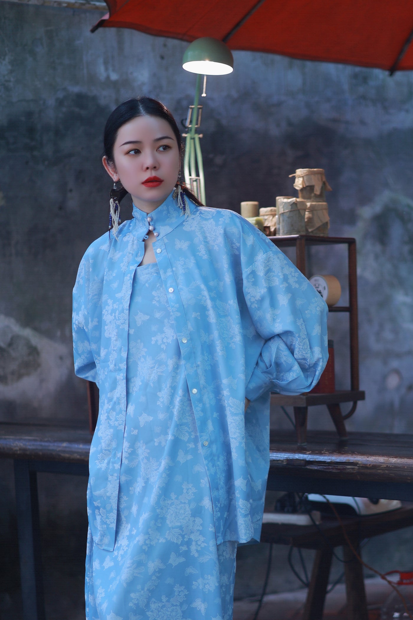 long skirt suit