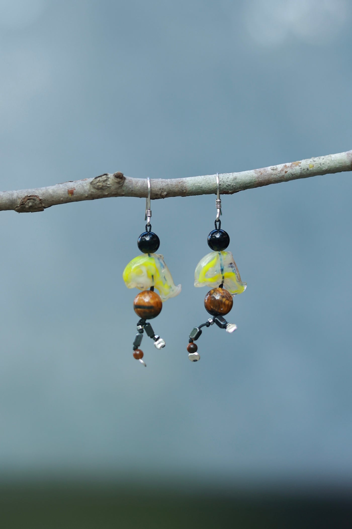 Island Floating Light Earrings