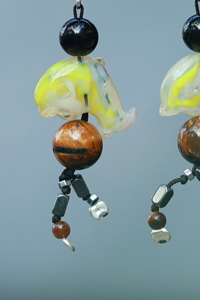 Island Floating Light Earrings