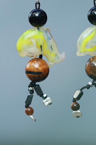 Island Floating Light Earrings
