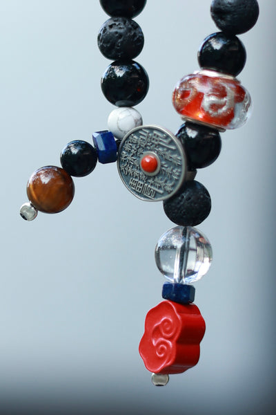 Obsidian Volcanic Stone Bracelet