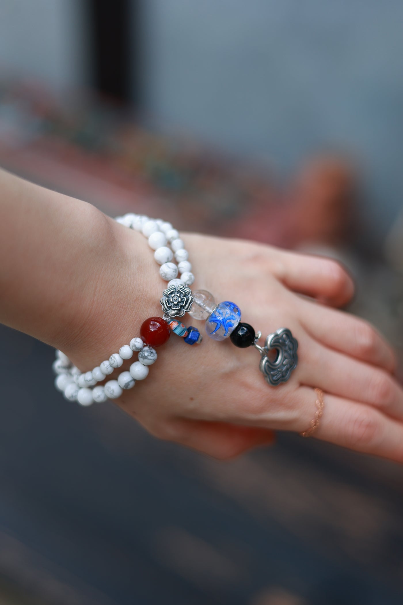 White Turquoise Bracelet